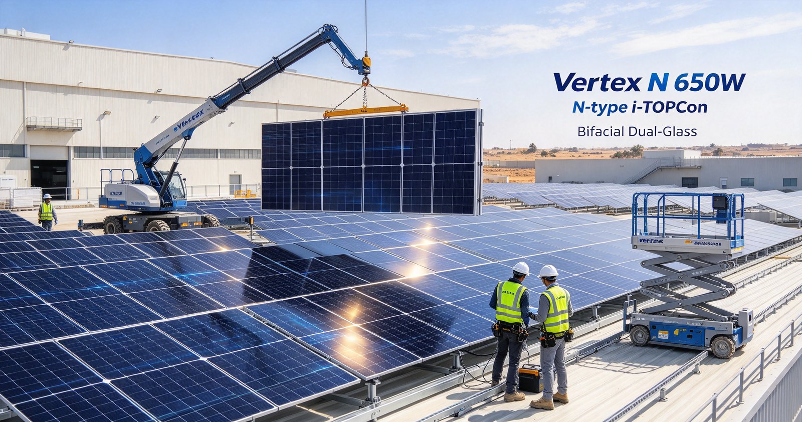 Trina Vertex N 650W Installation